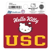 USC Trojans Hello Kitty Top Mouser Sticker